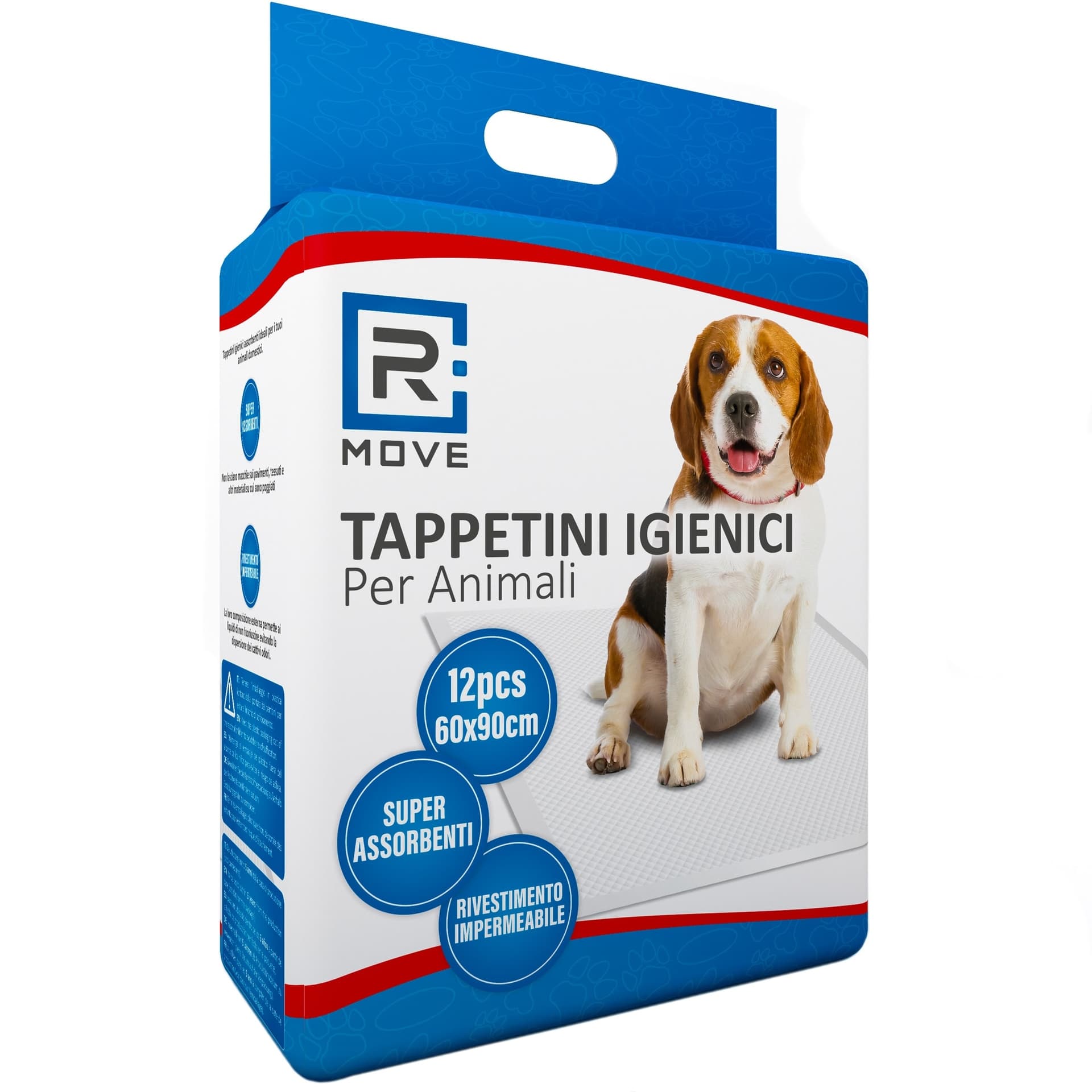 Rmove-Tappetini-Igienici-Per-Animali-60x90cm-1cnf/12pz