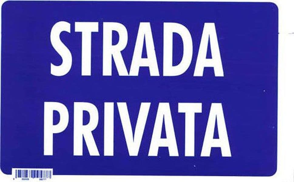 ROADART-CARTELLO-20X30CM-STRADA-PRIVATA