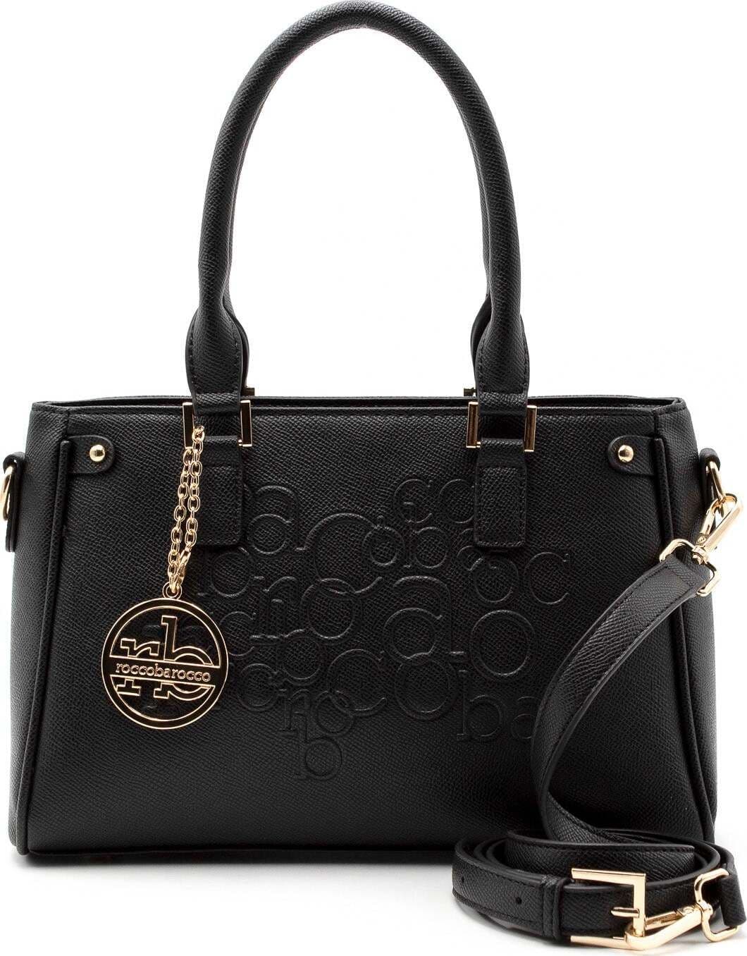 Roccobarocco Rbr910b0305 Borsa a Mano Con Tracolla Da Donna Tinta Unita 100% Pu Borsa Con Tracolla Regolabile a Due Scompartimenti Con Apertura a Zip E Logo a Vista 29x19x10cm Moda/Donna/Borse/Borse a mano Starbag - Gaeta, Commerciovirtuoso.it