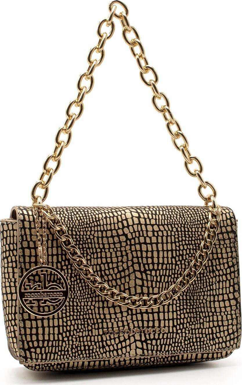 Roccobarocco Rbr914b0202 Borsa Donna a Mano Con Catena E Tracolla Regolabile Pochette Elegante Con Chiusura a Clip Metallica 26x16x6cm Moda/Donna/Borse/Borse a mano Starbag - Gaeta, Commerciovirtuoso.it