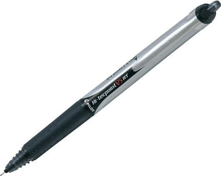 Roller a scatto Hi Tecpoint V5 RT - punta 0 5mm - nero - Pilot Cancelleria e prodotti per ufficio/Penne matite scrittura e correzione/Penne e ricariche/Penne roller a inchiostro gel Eurocartuccia - Pavullo, Commerciovirtuoso.it