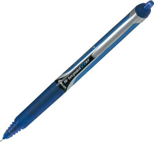Roller a scatto Hi Tecpoint V7 RT - punta 0 7mm - blu - Pilot Cancelleria e prodotti per ufficio/Penne matite scrittura e correzione/Penne e ricariche/Penne roller a inchiostro gel Eurocartuccia - Pavullo, Commerciovirtuoso.it