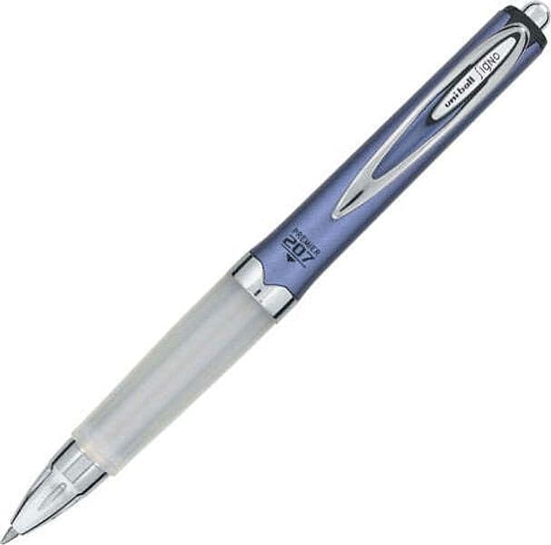 Roller a scatto Signo 207 - punta 0 7mm - blu - Uni Mitsubishi Cancelleria e prodotti per ufficio/Penne matite scrittura e correzione/Penne e ricariche/Penne roller a inchiostro gel Eurocartuccia - Pavullo, Commerciovirtuoso.it