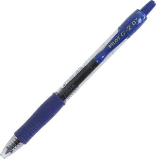 Roller gel a scatto G-2 - punta 0 7mm - blu - Pilot Cancelleria e prodotti per ufficio/Penne matite scrittura e correzione/Penne e ricariche/Penne roller a inchiostro gel Eurocartuccia - Pavullo, Commerciovirtuoso.it