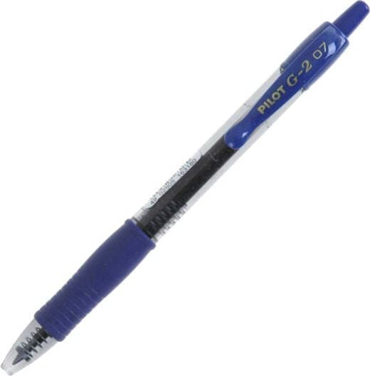 Roller gel a scatto G-2 - punta 0 7mm - blu - Pilot Cancelleria e prodotti per ufficio/Penne matite scrittura e correzione/Penne e ricariche/Penne roller a inchiostro gel Eurocartuccia - Pavullo, Commerciovirtuoso.it