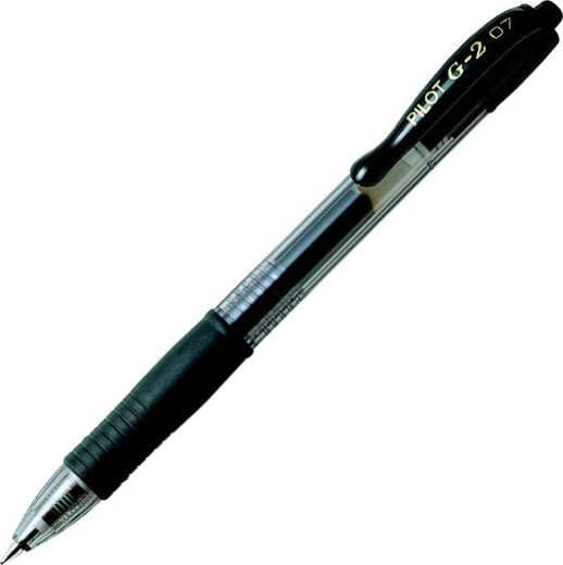 Roller gel a scatto G-2 - punta 0 7mm - nero - Pilot Cancelleria e prodotti per ufficio/Penne matite scrittura e correzione/Penne e ricariche/Penne roller a inchiostro gel Eurocartuccia - Pavullo, Commerciovirtuoso.it