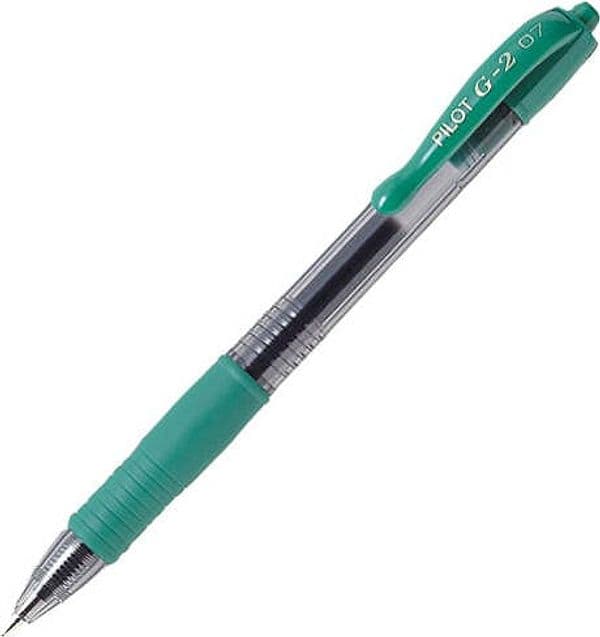 Roller gel a scatto G-2 - punta 0 7mm - verde - Pilot Cancelleria e prodotti per ufficio/Penne matite scrittura e correzione/Penne e ricariche/Penne roller a inchiostro gel Eurocartuccia - Pavullo, Commerciovirtuoso.it