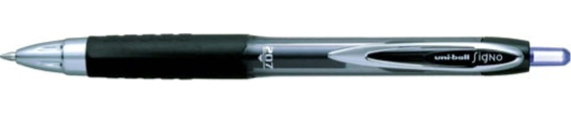 Roller gel a scatto Uni Ball Signo 207 - punta 0 7mm - blu - Uni Mitsubishi Cancelleria e prodotti per ufficio/Penne matite scrittura e correzione/Penne e ricariche/Penne roller a inchiostro gel Eurocartuccia - Pavullo, Commerciovirtuoso.it