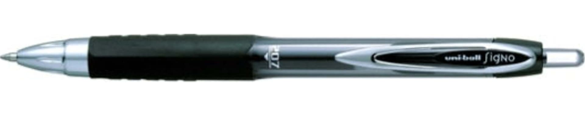 Roller gel a scatto Uni Ball Signo 207 - punta 0 7mm - nero - Uni Mitsubishi Cancelleria e prodotti per ufficio/Penne matite scrittura e correzione/Penne e ricariche/Penne roller a inchiostro gel Eurocartuccia - Pavullo, Commerciovirtuoso.it