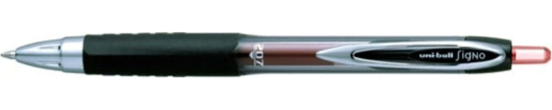 Roller gel a scatto Uni Ball Signo 207 - punta 0 7mm - rosso - Uni Mitsubishi Cancelleria e prodotti per ufficio/Penne matite scrittura e correzione/Penne e ricariche/Penne roller a inchiostro gel Eurocartuccia - Pavullo, Commerciovirtuoso.it
