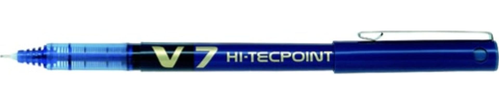 Roller Hi Tecpoint V7 - punta 0 7 mm - blu - Pilot Cancelleria e prodotti per ufficio/Penne matite scrittura e correzione/Penne e ricariche/Penne roller a inchiostro gel Eurocartuccia - Pavullo, Commerciovirtuoso.it