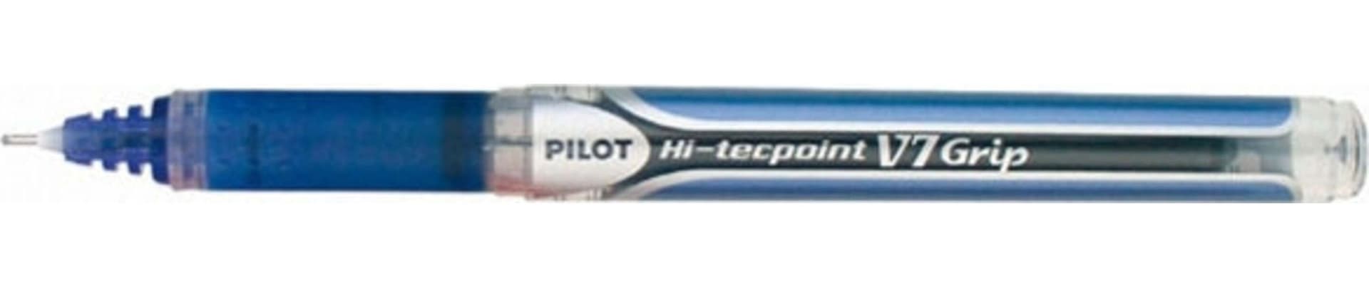 Roller Hi Tecpoint V7 Grip - punta 0 7mm - blu - Pilot Cancelleria e prodotti per ufficio/Penne matite scrittura e correzione/Penne e ricariche/Penne roller a inchiostro gel Eurocartuccia - Pavullo, Commerciovirtuoso.it