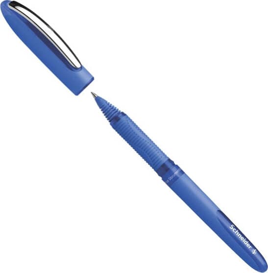 Roller One Hybrid C con cappuccio - tratto 0 5mm - blu - Schneider Cancelleria e prodotti per ufficio/Penne matite scrittura e correzione/Penne e ricariche/Penne roller a inchiostro gel Eurocartuccia - Pavullo, Commerciovirtuoso.it