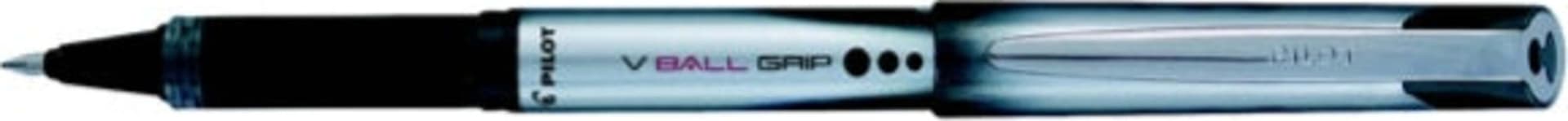 Roller V Ball Grip - punta 0 7mm - nero - Pilot Cancelleria e prodotti per ufficio/Penne matite scrittura e correzione/Penne e ricariche/Penne roller a inchiostro gel Eurocartuccia - Pavullo, Commerciovirtuoso.it