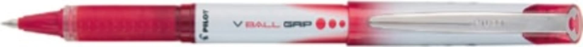 Roller V Ball Grip - punta 0 7mm - rosso - Pilot Cancelleria e prodotti per ufficio/Penne matite scrittura e correzione/Penne e ricariche/Penne roller a inchiostro gel Eurocartuccia - Pavullo, Commerciovirtuoso.it