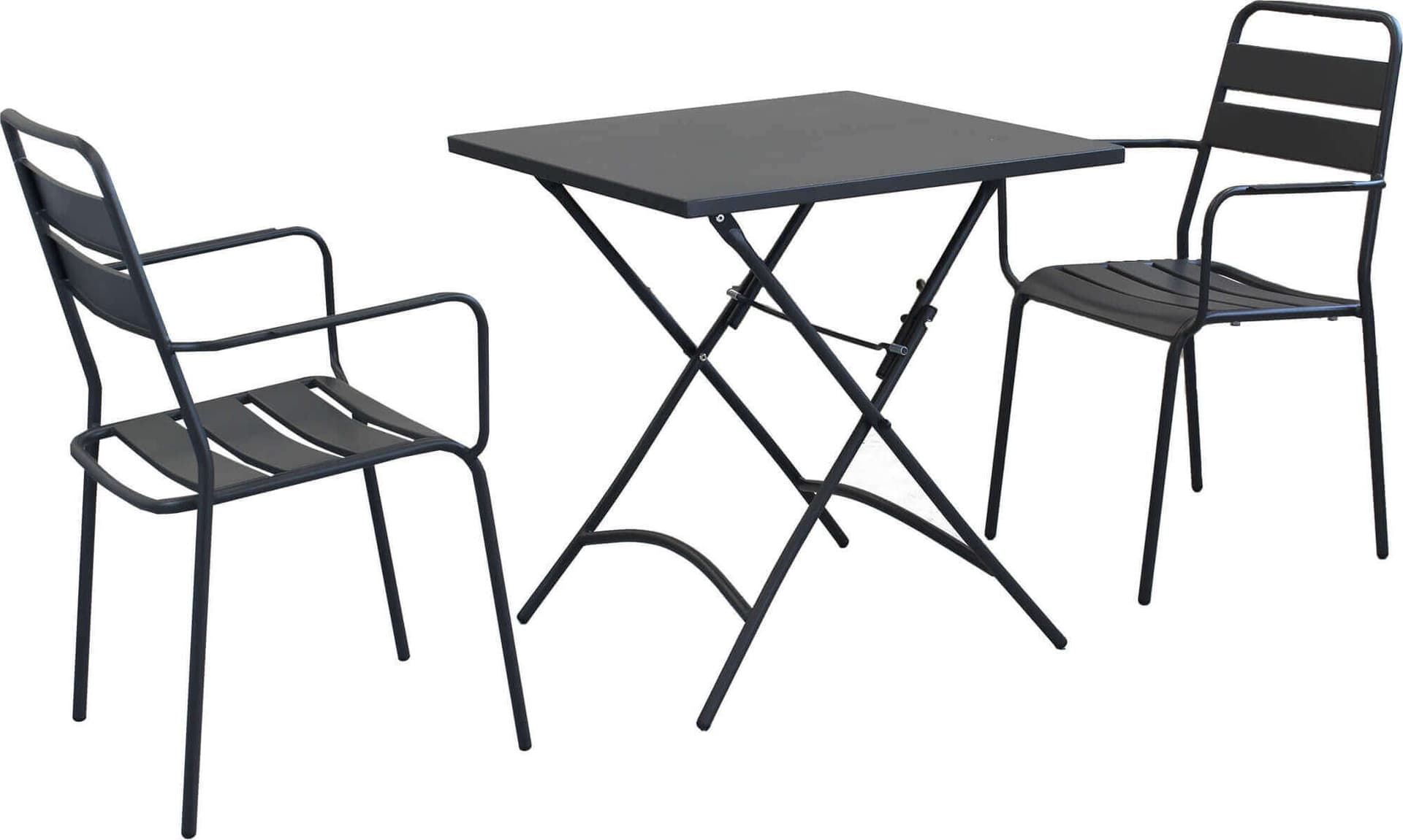 ROMANUS---set-tavolo-da-giardino-pieghevole-salvaspazio-70x70-compreso-di-2-poltrone-in-ferro-Antracite-Milani-Home