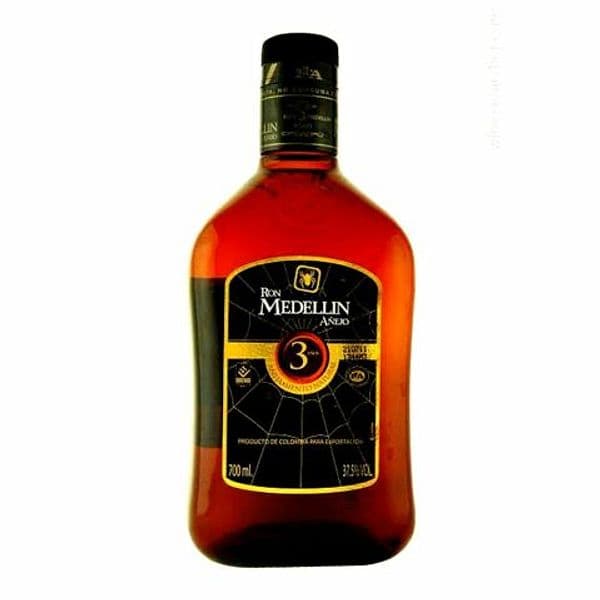 RUM RON DE MEDELLIN ANEJO 3 ANNI BOTTIGLIA 700 ML COLOMBIA 37.5% VOL.
