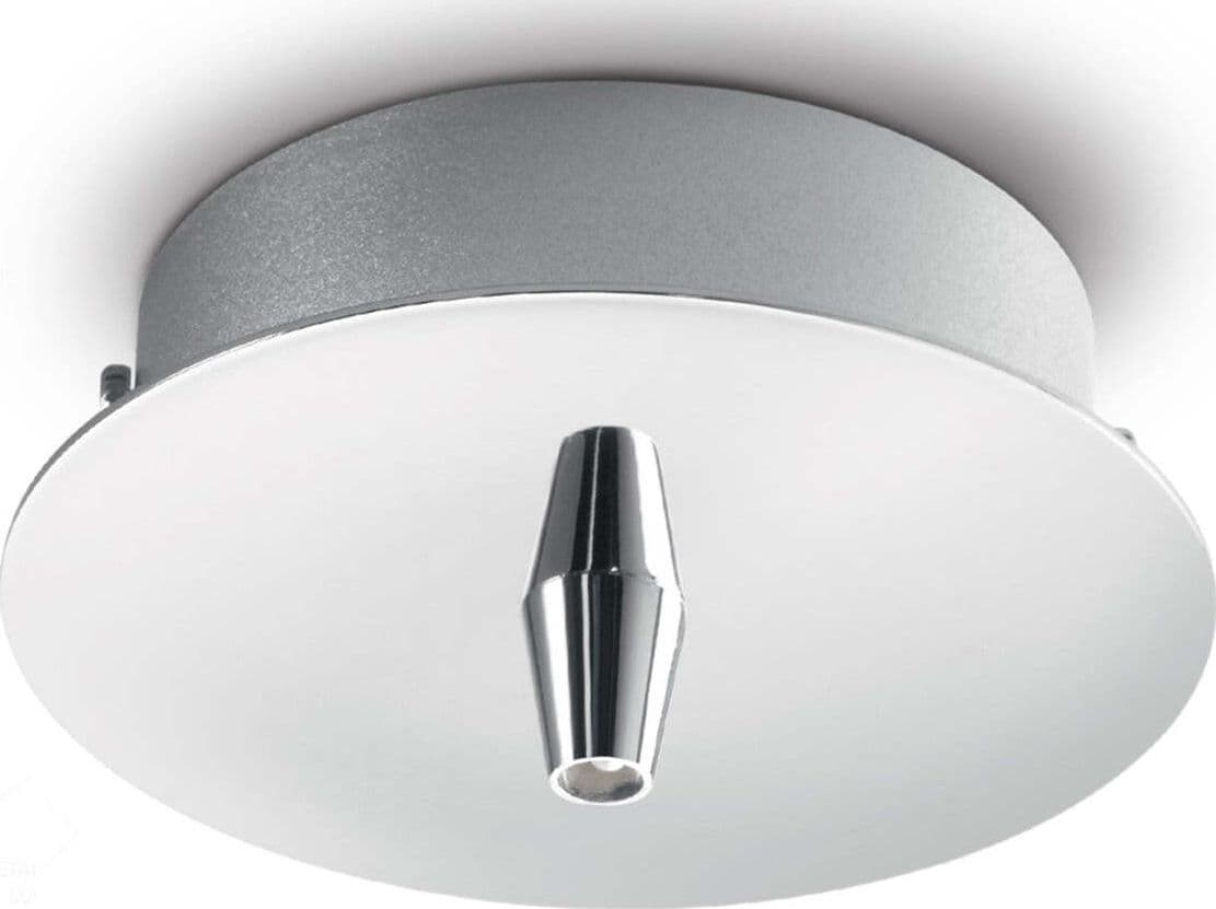 Rosone-Ideal-Lux-RONDO-122830-moderna-metallo-cromato-soffitto-parete