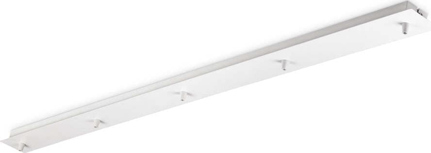 Rosone-Lineare-All-In-Metallo-Bianco-5-Luci