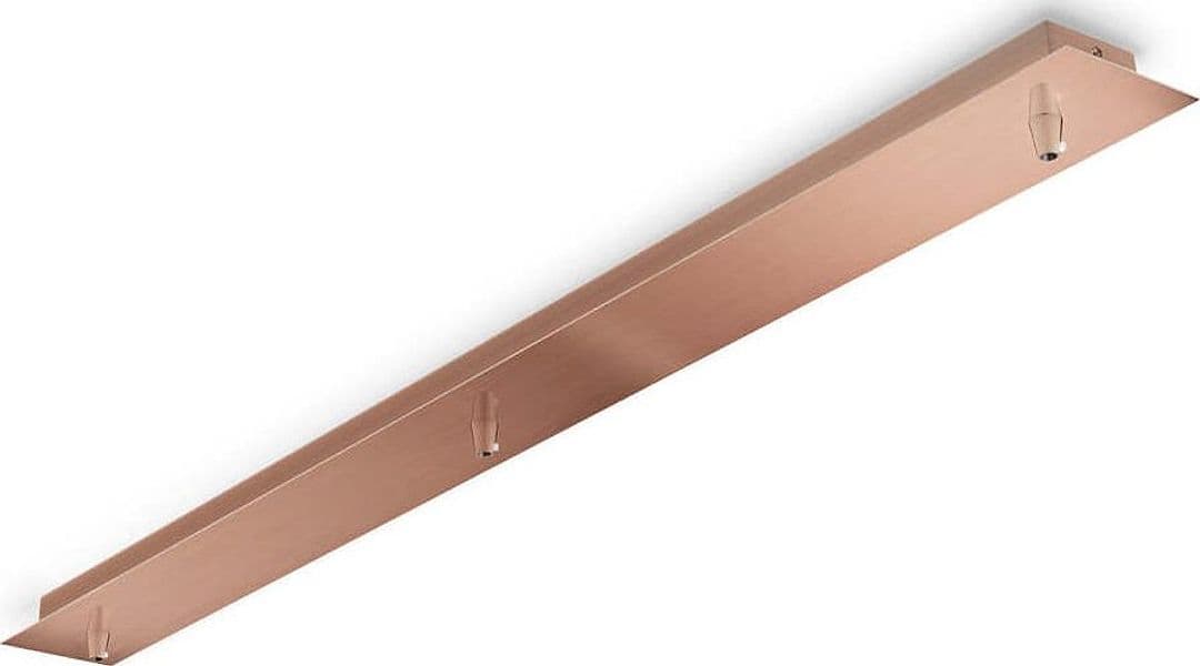Rosone-Lineare-All-In-Metallo-Rame-3-Luci
