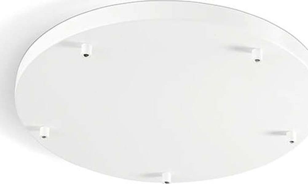 Rosone-Multicato-Metallo-Bianco-Opaco-5-Fori