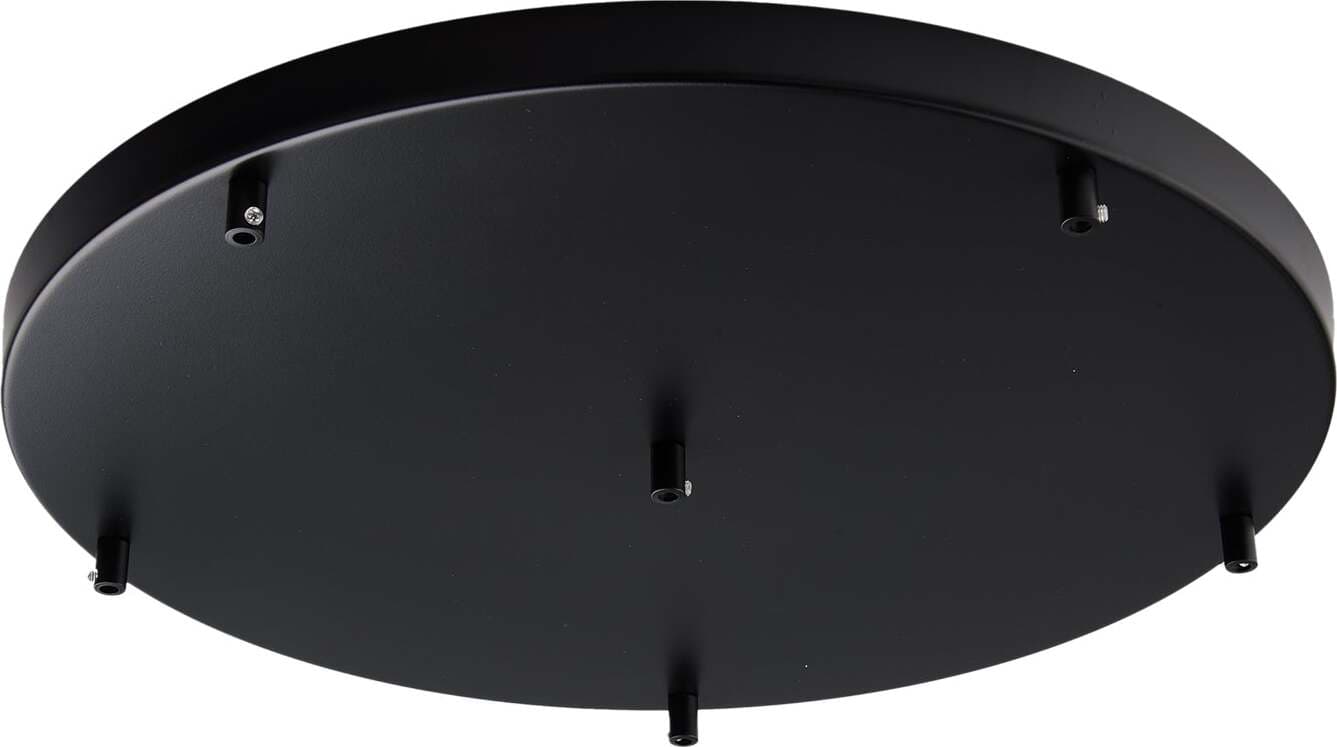 Rosone-Multicavo-6-Luci-In-Ferro-Laccato-Nero-Diametro-50-Cm