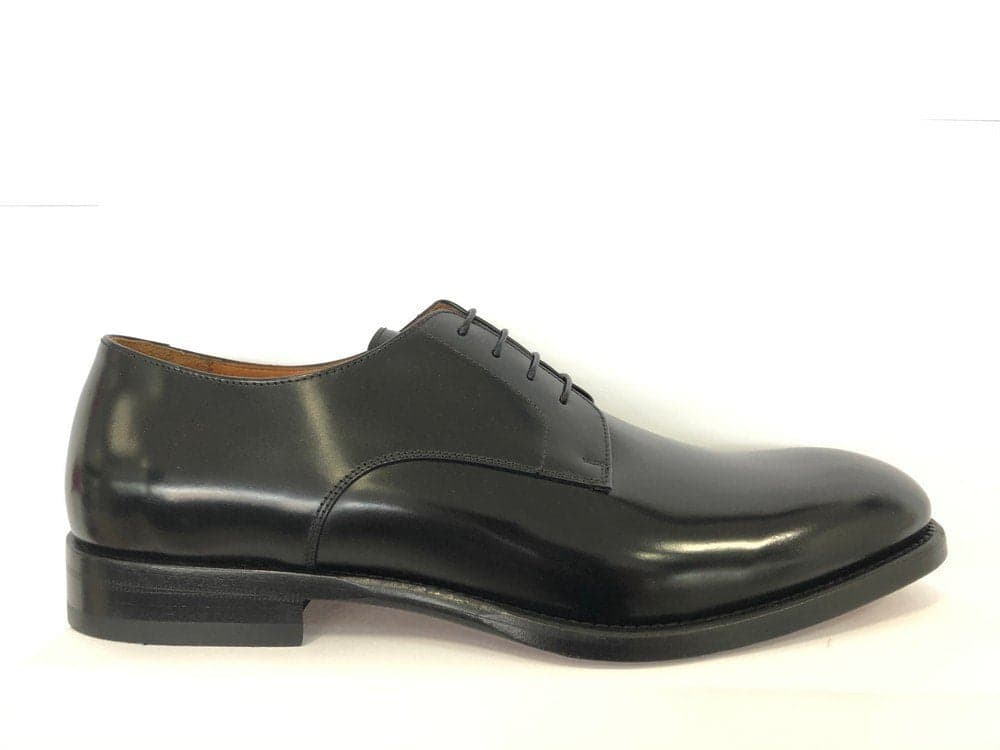 ROSSI Scarpa classica uomo liscia nera lucida in Scarpe stringate basse Calzature Durello - Agna, commercioVirtuoso.it