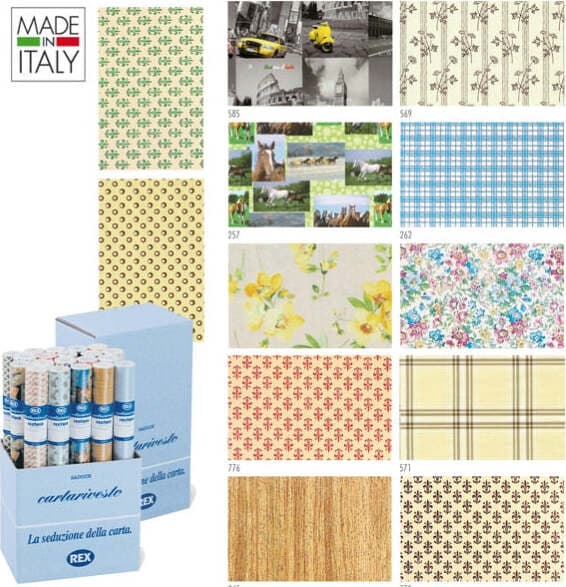 Rotoli Cartarivesto Rex 58 - lavabile - 50 x 500 cm - colori assortiti - Rex Sadoch - conf. 50 pezzi Cancelleria e prodotti per ufficio/Archivio ufficio e accessori per scrivania/Etichette divisori per schedario e timbri/Etichette ed etichette adesive/Etichette per prezzatrici Eurocartuccia - Pavullo, Commerciovirtuoso.it