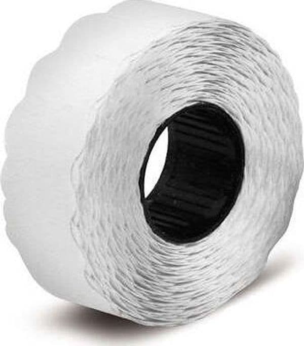 Rotolificio-Pugliese-Rotolino-Etichette-Prezzi-ad-Onda-Permanente-Bianco-26x12mm