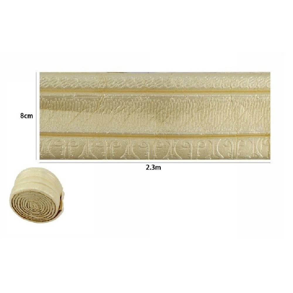 Rotolo Carta Adesiva Per Parati Mobili Greca Stampa 3d Dorata 8cm X 2.3mt 69222 Casa, arredamento e bricolage > Accessori Casa > Stickers e Adesivi Trade Shop italia - Napoli, Commerciovirtuoso.it