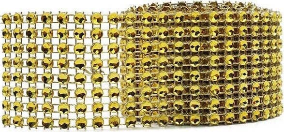 Rotolo-Nastro-Scintillante-a-Maglia-di-Strass-8-File-2-Metri-Oro-Ciao-Srl