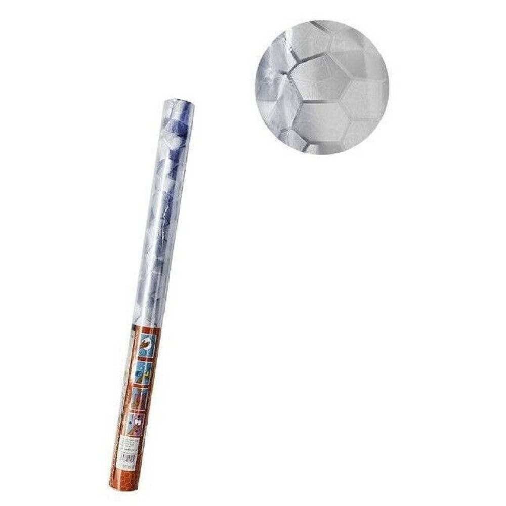 Rotolo-Pellicola-Finestre-Decorativa-Opaca-Esagoni-45cmx2m-Adesiva-Vetro-10105
