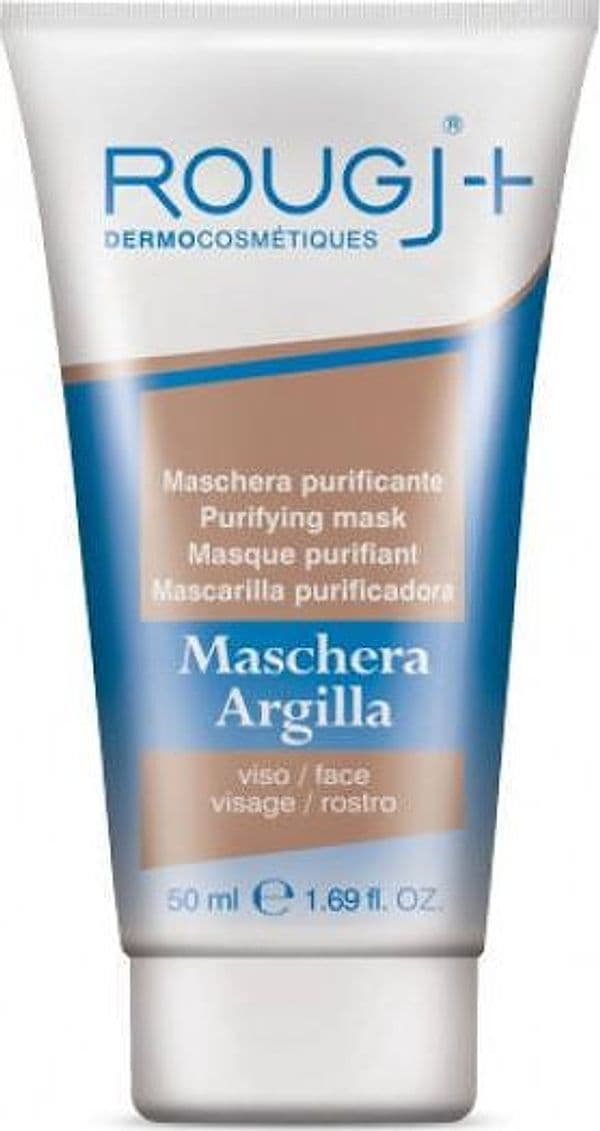 Rougj Maschera Purificante Viso all'Argilla 50 ml per Pelli Impure e Miste Sebo-Equilibrante Combattere Brufoli in Maschere Farmacia Centrale M.le Iadevaia - Maddaloni, commercioVirtuoso.it