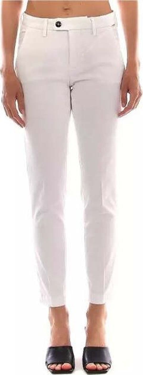 ROY-ROGER'S-Pantaloni-Bianco-da-donna