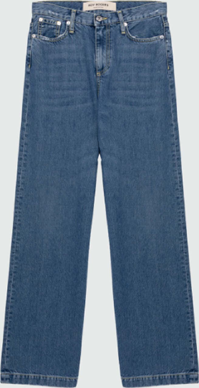 ROY-ROGER'S-Pantaloni-Blu-da-donna