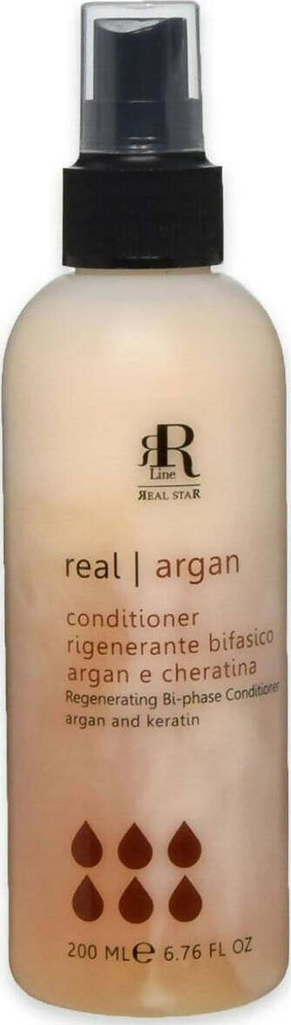 Rr-Real-Star-Argan-Star-Conditioner-Rigenerante-Bifasico-Argan-E-Cheratina-200-Ml.-Rr-Real-Star-Line