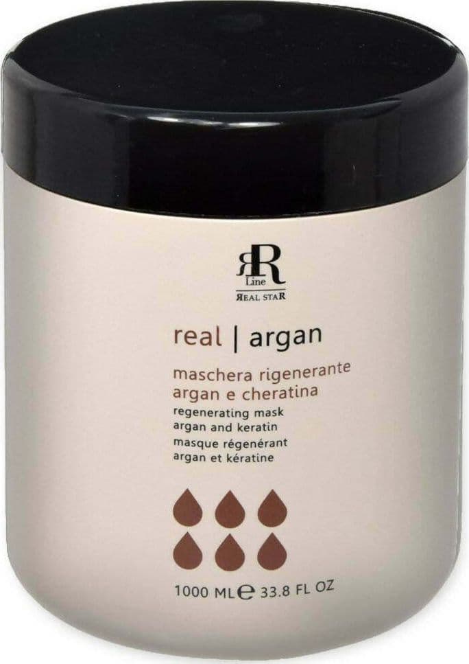 Rr-Real-Star-Argan-Star-Maschera-Rigenerante-Argan-E-Cheratina-1000-Ml.-Rr-Real-Star-Line