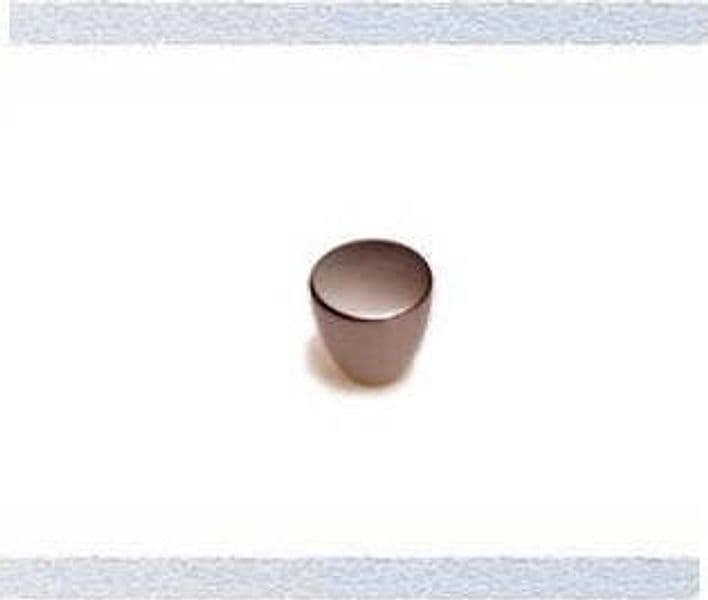 RSP---POMOLO-CONICO-NICKEL-SPAZZOLATO-D.21MM-PER-CASSETTI,-COMODINI,-ARMADI