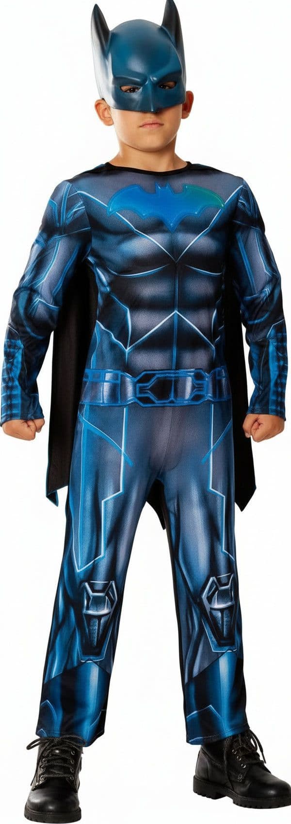 Rubie's-Costume-Batman-Bat-tech-Deluxe-Costume-Batman-Bambini-E-Ragazzi-Rubies