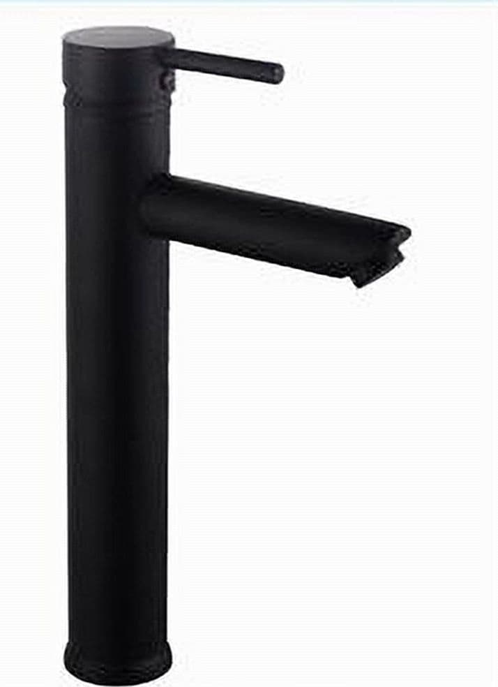 RUBINETTO BAGNO MODERNO NERO OPACO MISCELATORE ORIENTABILE LAVABO CANNA ALTA 87393 in Rubinetti per lavandini bagno Trade Shop italia - Napoli, commercioVirtuoso.it