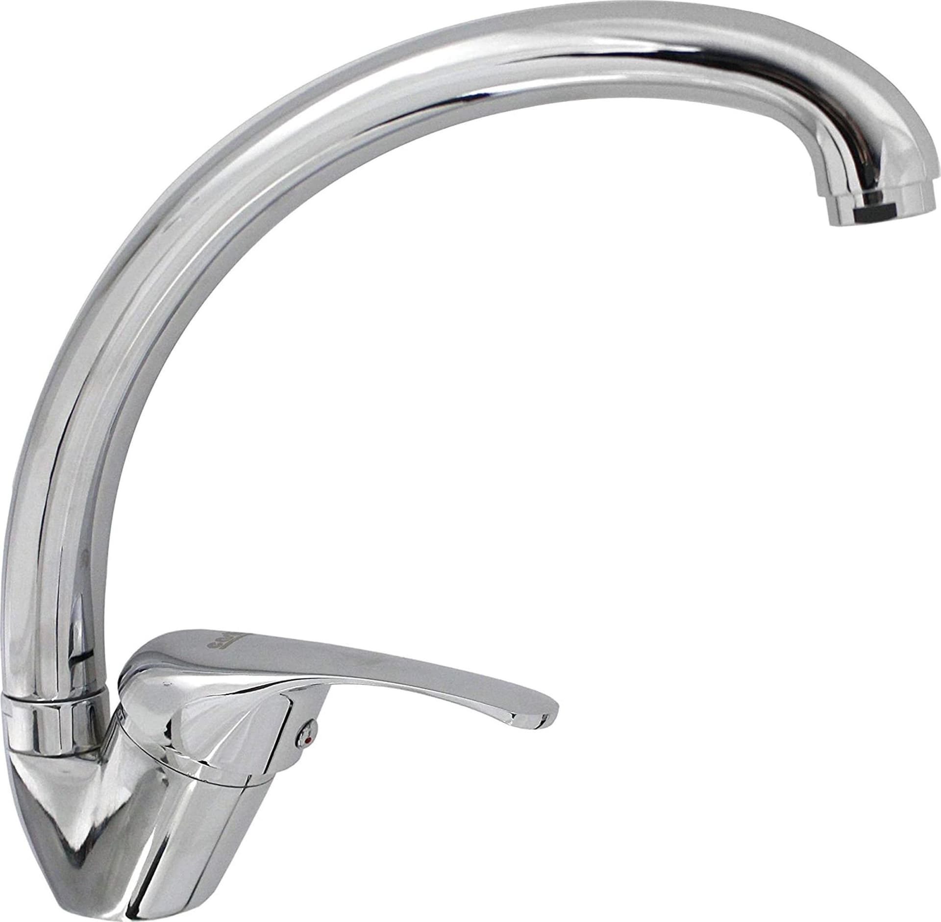 Rubinetto Cucina Lavello Monoforo Miscelatore Orientabile Cromato Satinato 79827 Fai da te/Attrezzature per cucine e bagni/Impianti per la cucina/Rubinetti da cucina/Rubinetti per lavelli da cucina Trade Shop italia - Napoli, Commerciovirtuoso.it