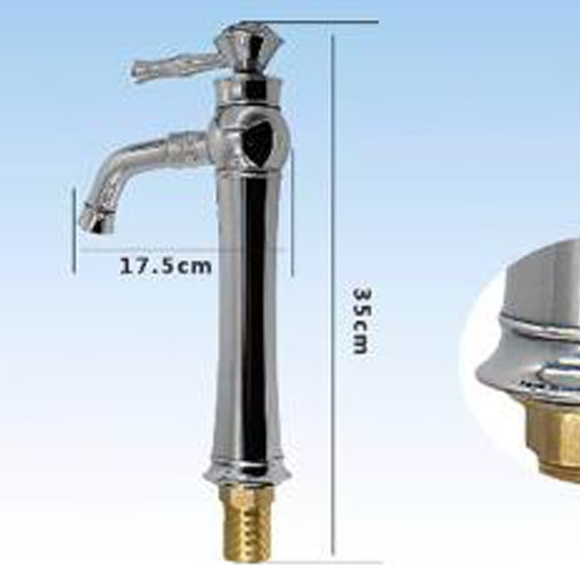 RUBINETTO MISCELATORE MONOCOMANDO LAVABO LAVELLO CUCINA ALTO ACCIAIO CROMATO Fai da te/Attrezzature per cucine e bagni/Attrezzature per bagni/Rubinetti per lavandini bagno Trade Shop italia - Napoli, Commerciovirtuoso.it