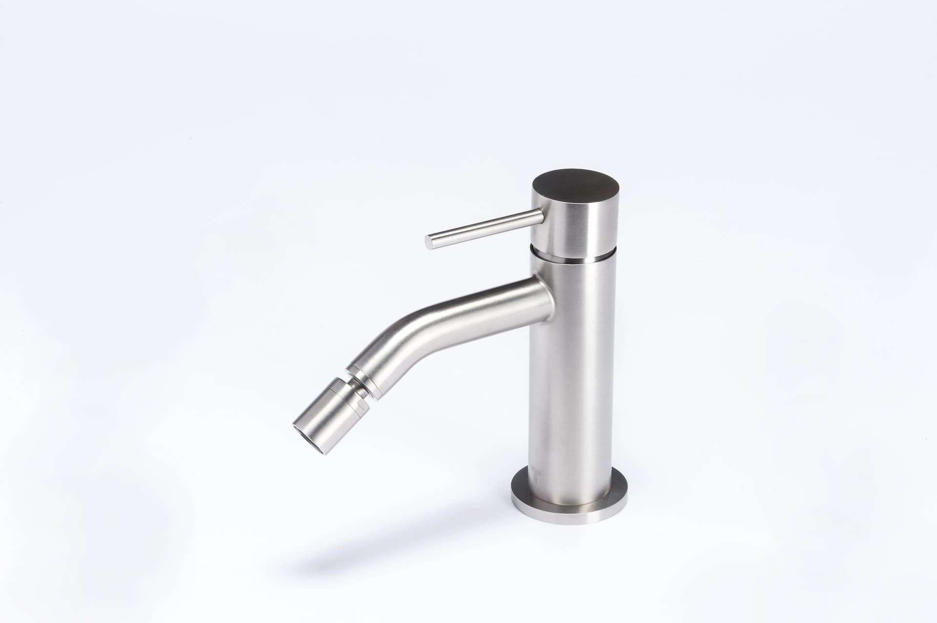 Rubinetto-Miscelatore-per-bidet-in-acciaio-inox-316L-spazzolato-Tubico-Tevere