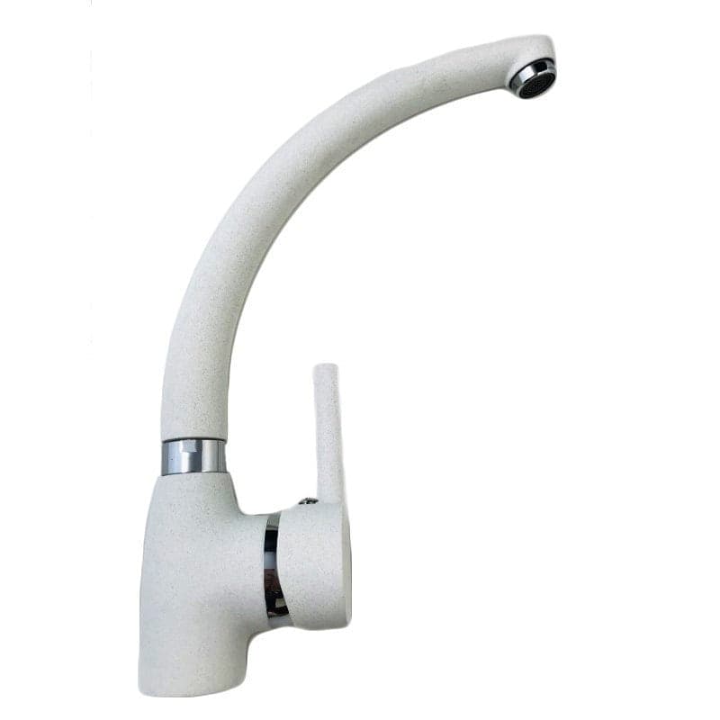 Rubinetto miscelatore Per Cucina Finitura Granito Bianco Opaco in Rubinetti per lavelli da cucina BagnoClic.it - Pregnana Milanese, commercioVirtuoso.it