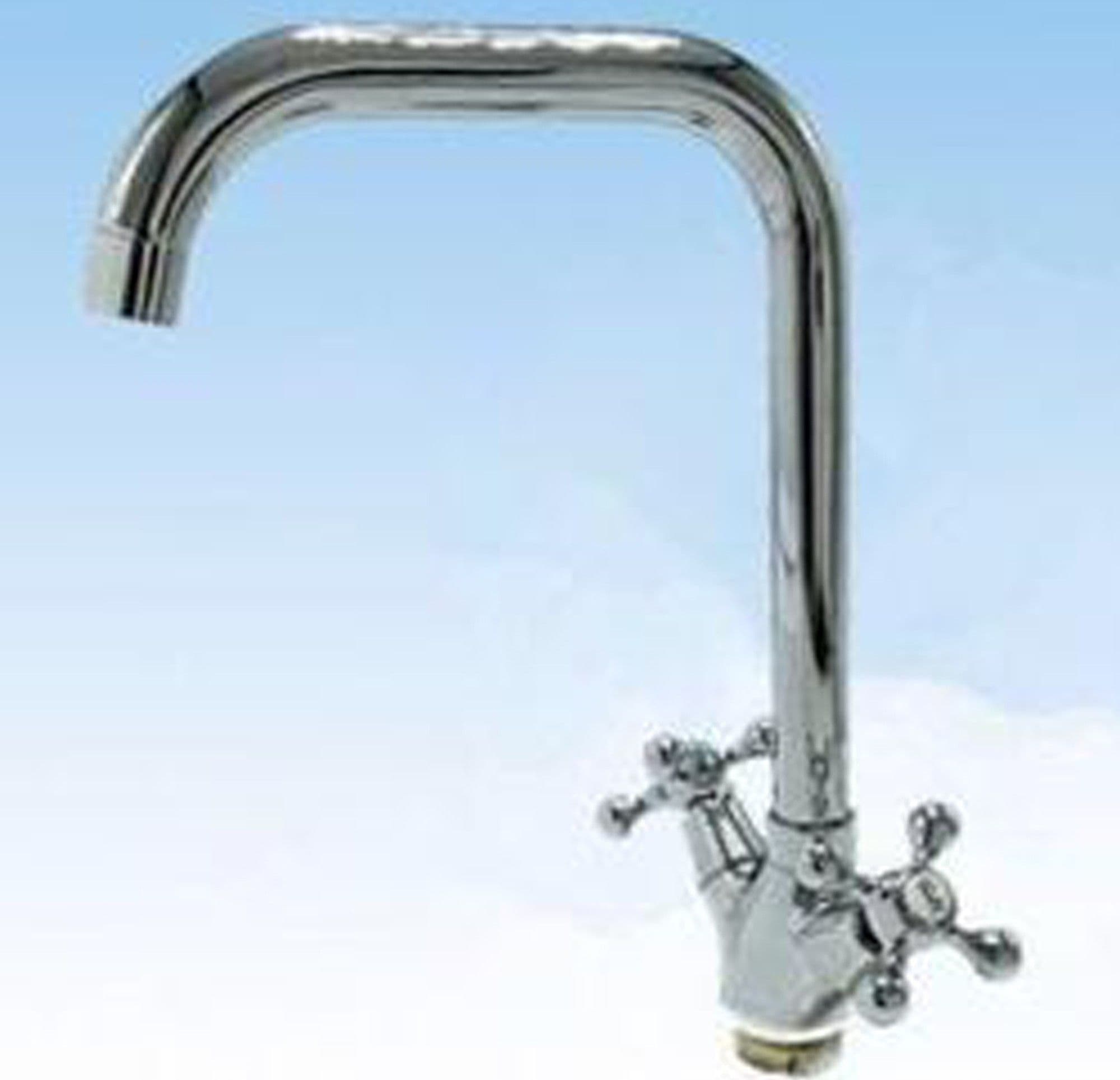 RUBINETTO MISCELATORE PER LAVELLO CUCINA A CANNA ALTA BICOMANDO A CROCE A VITE Fai da te/Attrezzature per cucine e bagni/Impianti per la cucina/Rubinetti da cucina/Rubinetti per lavelli da cucina Trade Shop italia - Napoli, Commerciovirtuoso.it