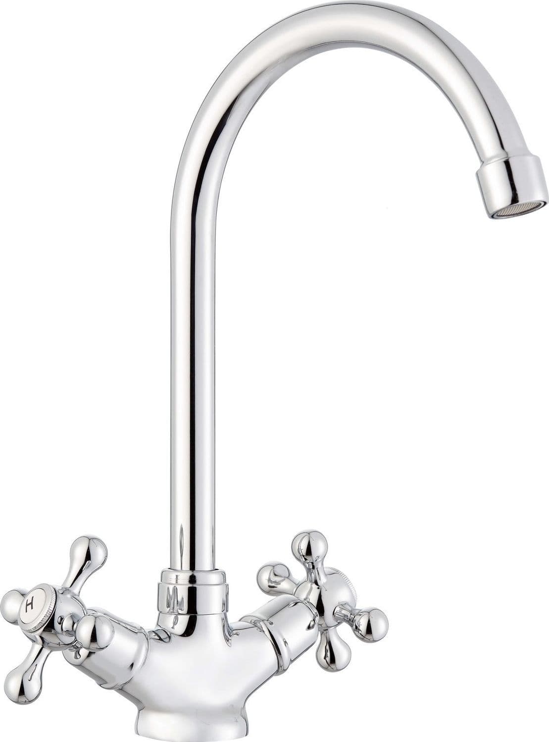RUBINETTO MISCELATORE PER LAVELLO CUCINA A CANNA ALTA CROCE BICOMANDO A VITE Fai da te/Attrezzature per cucine e bagni/Impianti per la cucina/Rubinetti da cucina/Rubinetti per lavelli da cucina Trade Shop italia - Napoli, Commerciovirtuoso.it