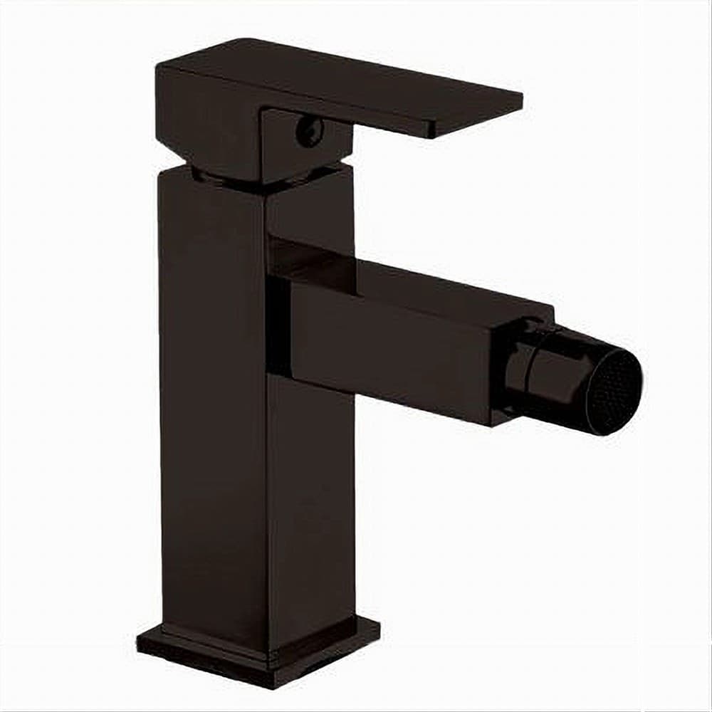 RUBINETTO PER BAGNO ULTRA MODERNO MISCELATORE ORIENTABILE BIDET NERO OPACO 87208 in Rubinetti per bidet Trade Shop italia - Napoli, commercioVirtuoso.it