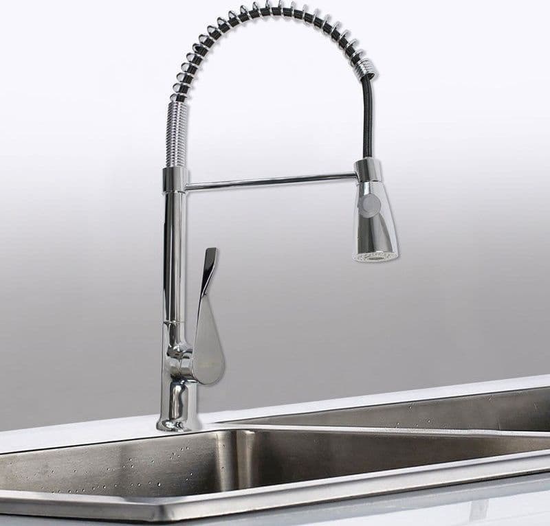 Rubinetto Per Lavello Da Cucina A Canna Alta Con Maniglia A Leva E Doccetta Casa, arredamento e bricolage > Cucina > Rubinetti Cucina Trade Shop italia - Napoli, Commerciovirtuoso.it
