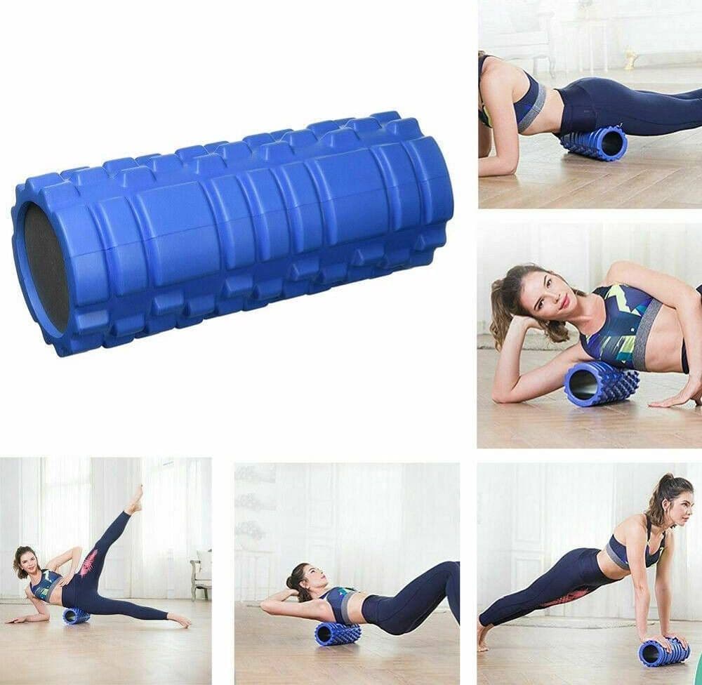 Rullo-Fitness-Pilates-Schiuma-Tubo-Esercizi-Palestra-Yoga-Massaggi-Schiena