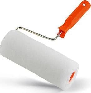 RULLO-POLYESTERE-BIANCO--C/MANICO-cm.22